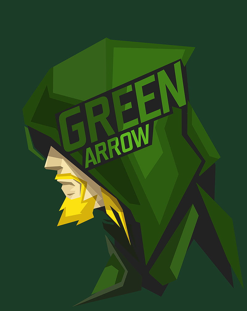 Green Arrow, Bosslogic, beard, artwork, HD phone wallpaper