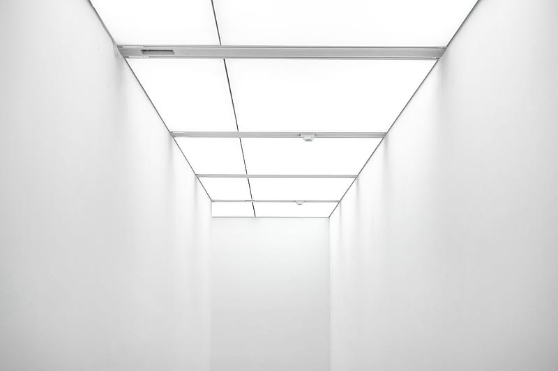 empty hallway, HD wallpaper