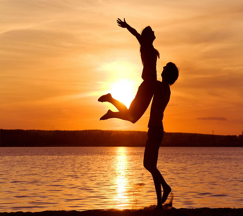 Lovers Bonito Couple Happy Love Romance Romantic Sunset Hd Wallpaper Peakpx 7445