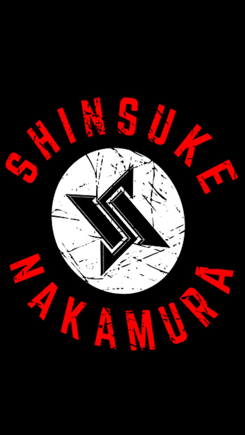 Shinsuke Nakamura, japan, logo, nxt, raw, shuriken, smackdown, strong style, wwe, HD phone wallpaper