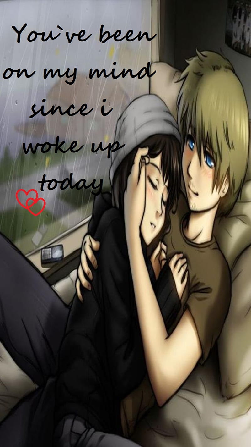 Anime couple cute kiss  Anime couples - image #1017505 on