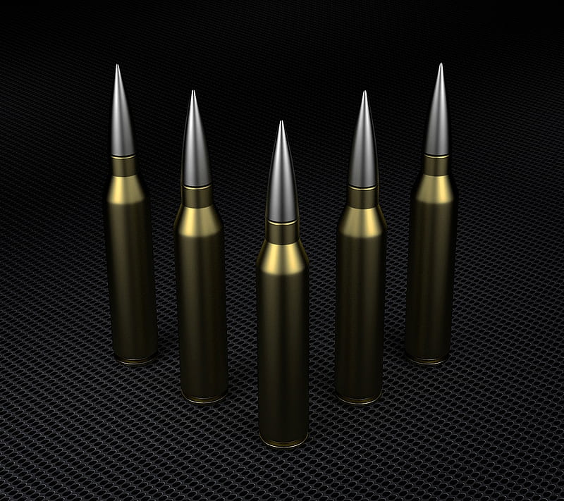 Ammo 2, art, bullet, cartridge, color, defense, gun, hunting, weapon, HD wallpaper