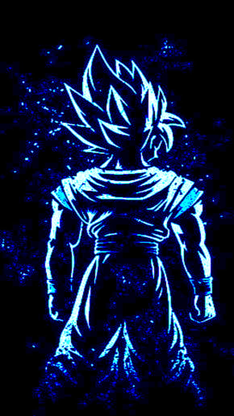 Goku ssj blue, ball, black, blade, dragon, god, hit, super, tiger, guerra,  wolf, HD phone wallpaper