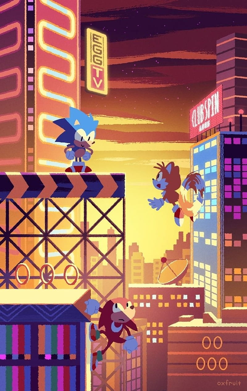 Sonic Mania Project: LWM (Live Wallpaper Maker) for Android Smartphones