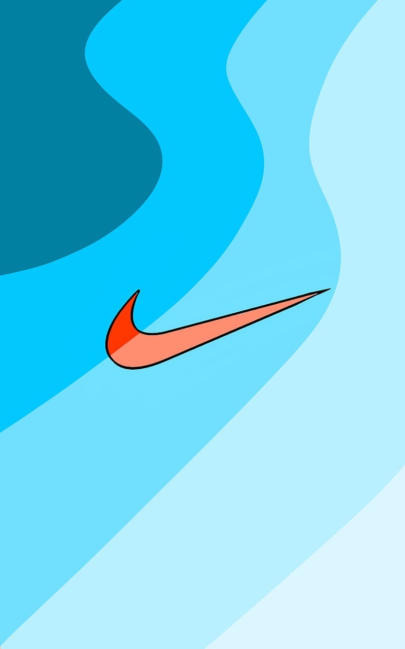 Appointment beans cheek NIKE, blue, hype, orange, play, recents, HD phone wallpaper | Peakpx