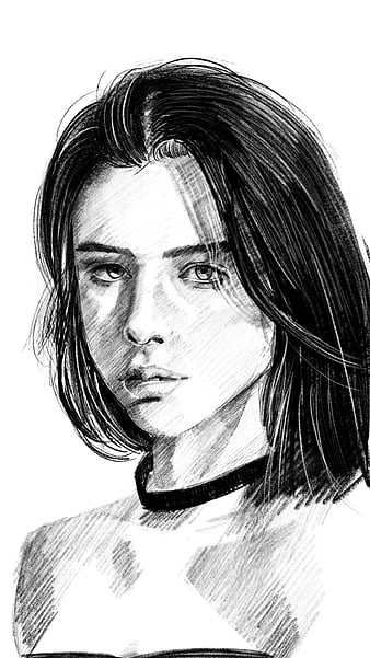 Girl drawing sketches HD wallpapers | Pxfuel