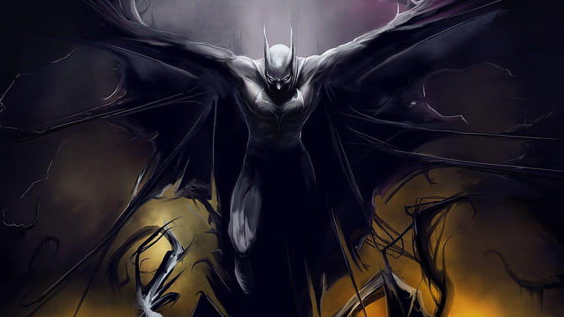 Nightmare Batman Badass, HD wallpaper