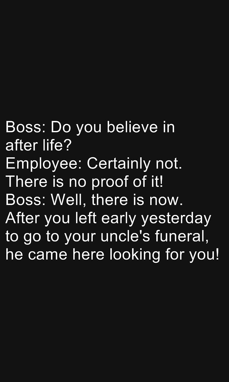 boss and employee, boss, cool, employee, funny, new, quote, saying, HD phone wallpaper