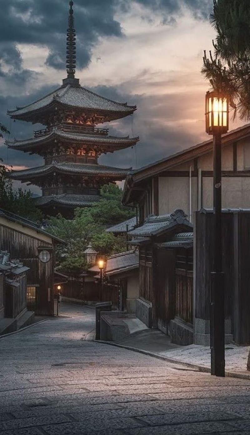 kyoto, japan, temple, HD phone wallpaper
