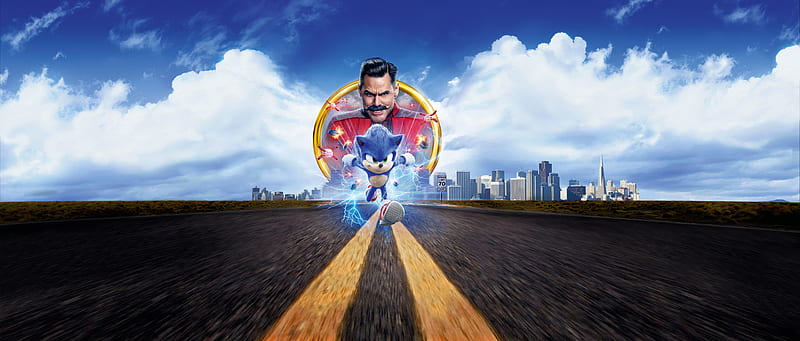 Sonic the Hedgehog Movie, HD wallpaper