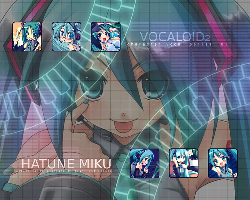 Meet Miku, vocaloid, silly miku, hatsune miku, miku, background miku, hatsune, many mikus, miku hatsune, magnify miku, HD wallpaper