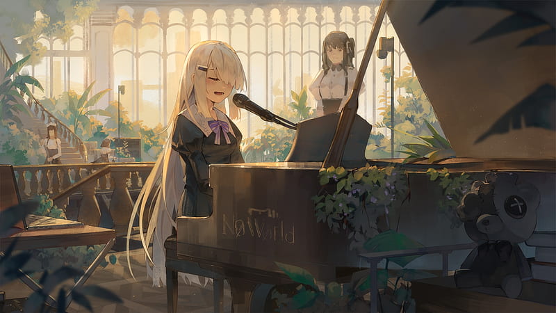 Anime Piano Wallpapers  Wallpaper Cave