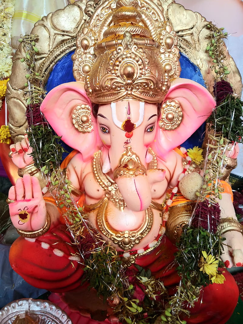 Ganesh, lord, bappa, idol, HD mobile wallpaper | Peakpx