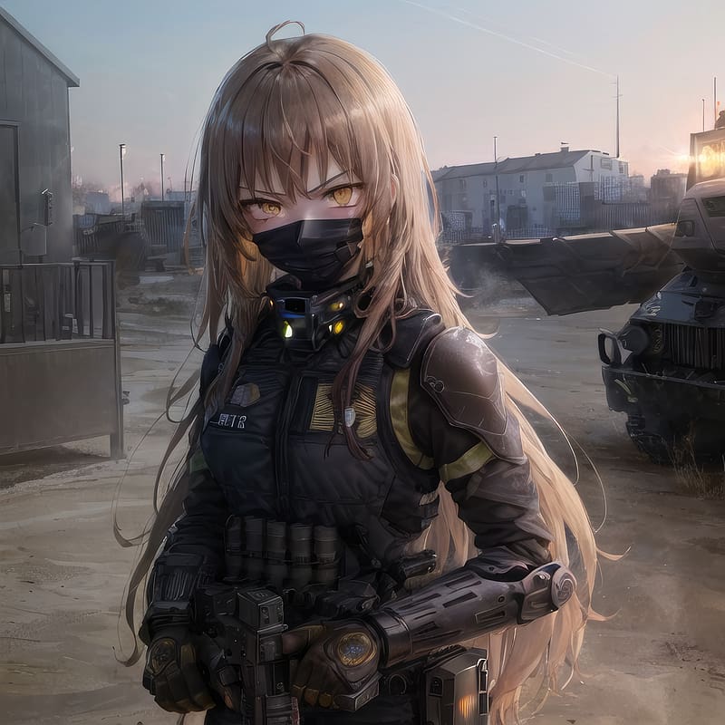 anime soldier