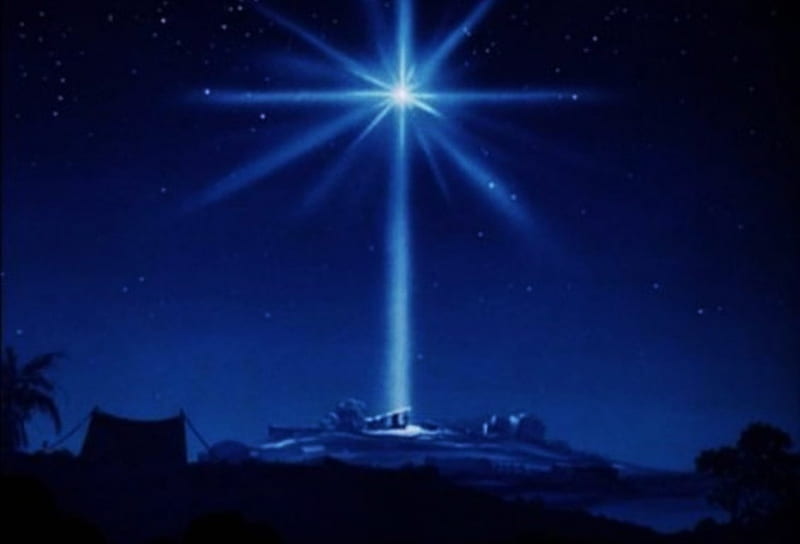 Blessed night, nativity, christ, jesus, gospel, christmas, star, HD wallpaper