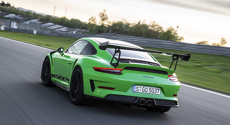 2019 Porsche 911 GT3 RS Weissach Package (Color: Lizard Green) - Rear ...