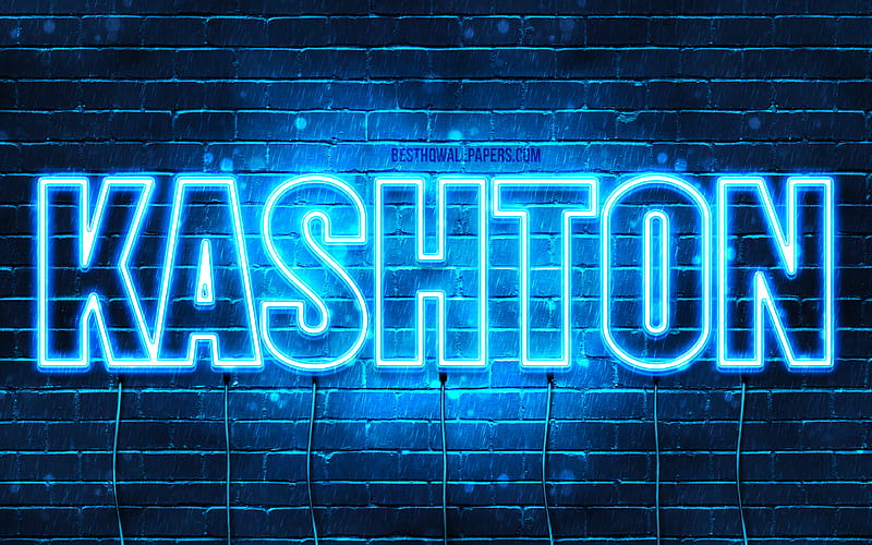 kashton-with-names-horizontal-text-kashton-name-blue-neon-lights