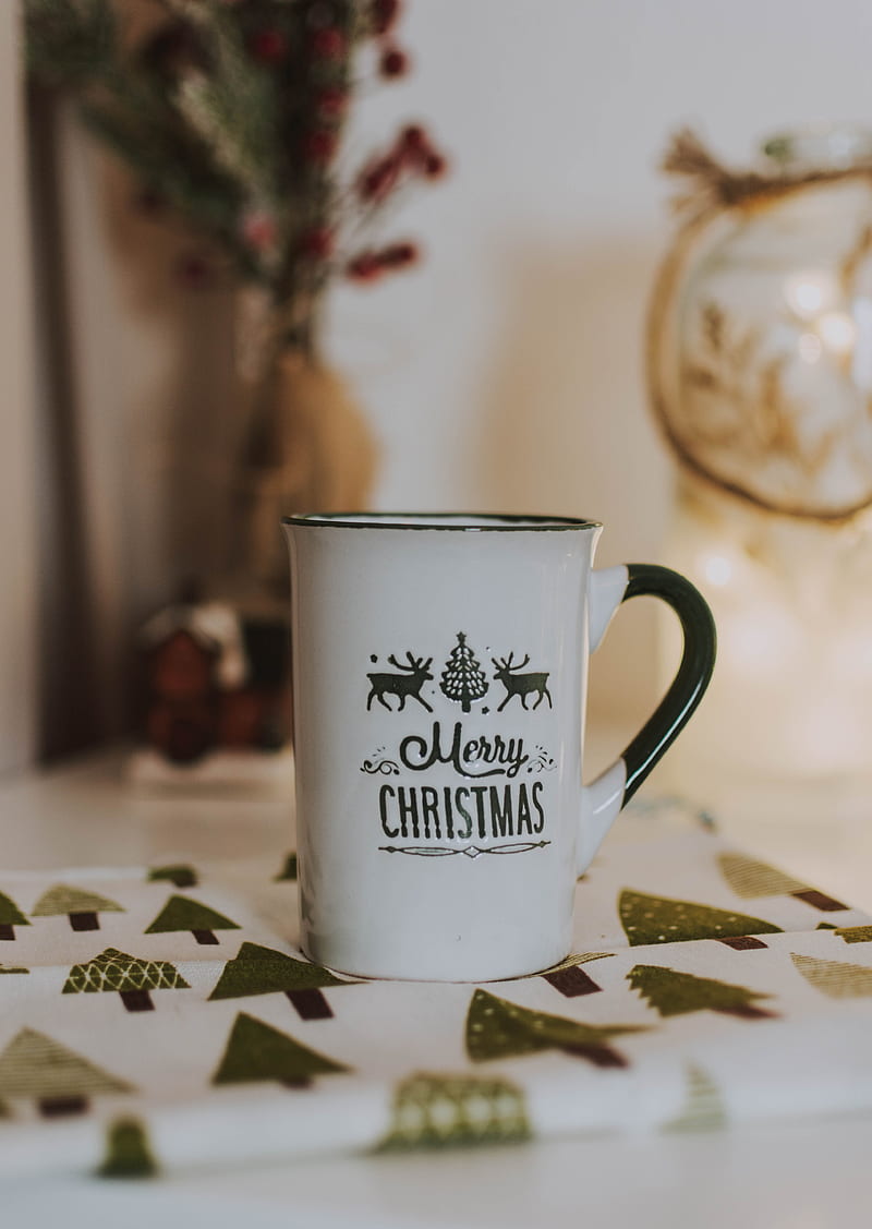 mug, christmas, inscription, holiday, festive, HD phone wallpaper