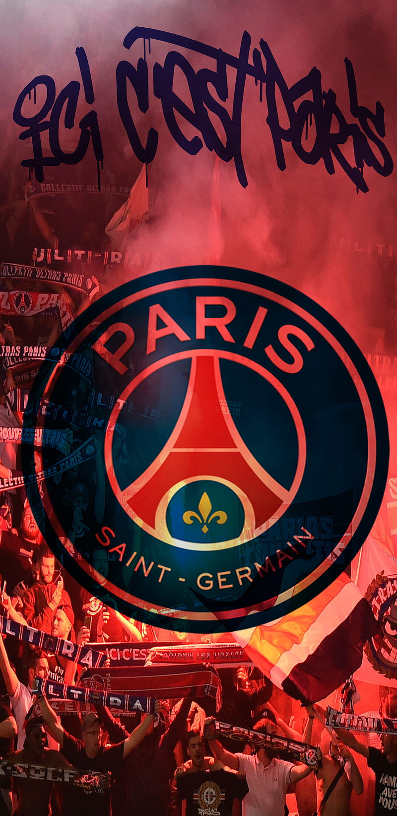 Paris Saint-Germain, club, foot, football, logo, paris, psg, sport, esports, teams, HD phone wallpaper