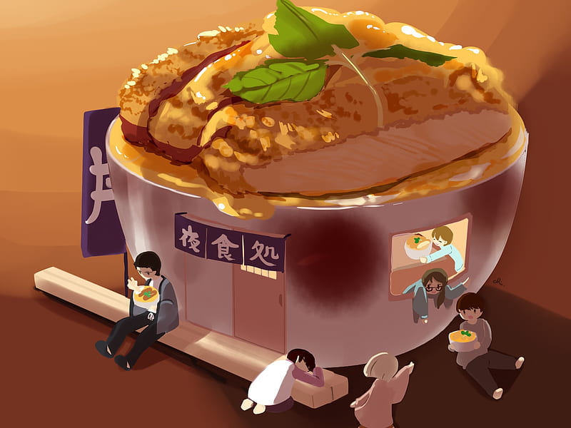 Anime and food collide! - Okamoto Kitchen