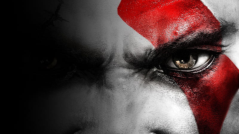 Kratos Wallpaper 4K, Fortnite, God of War, Skin