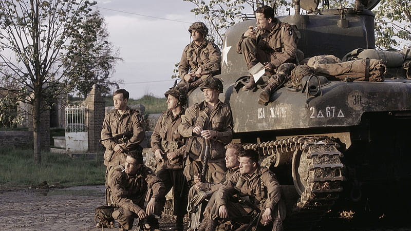 Band Of Brothers and Background, HD wallpaper