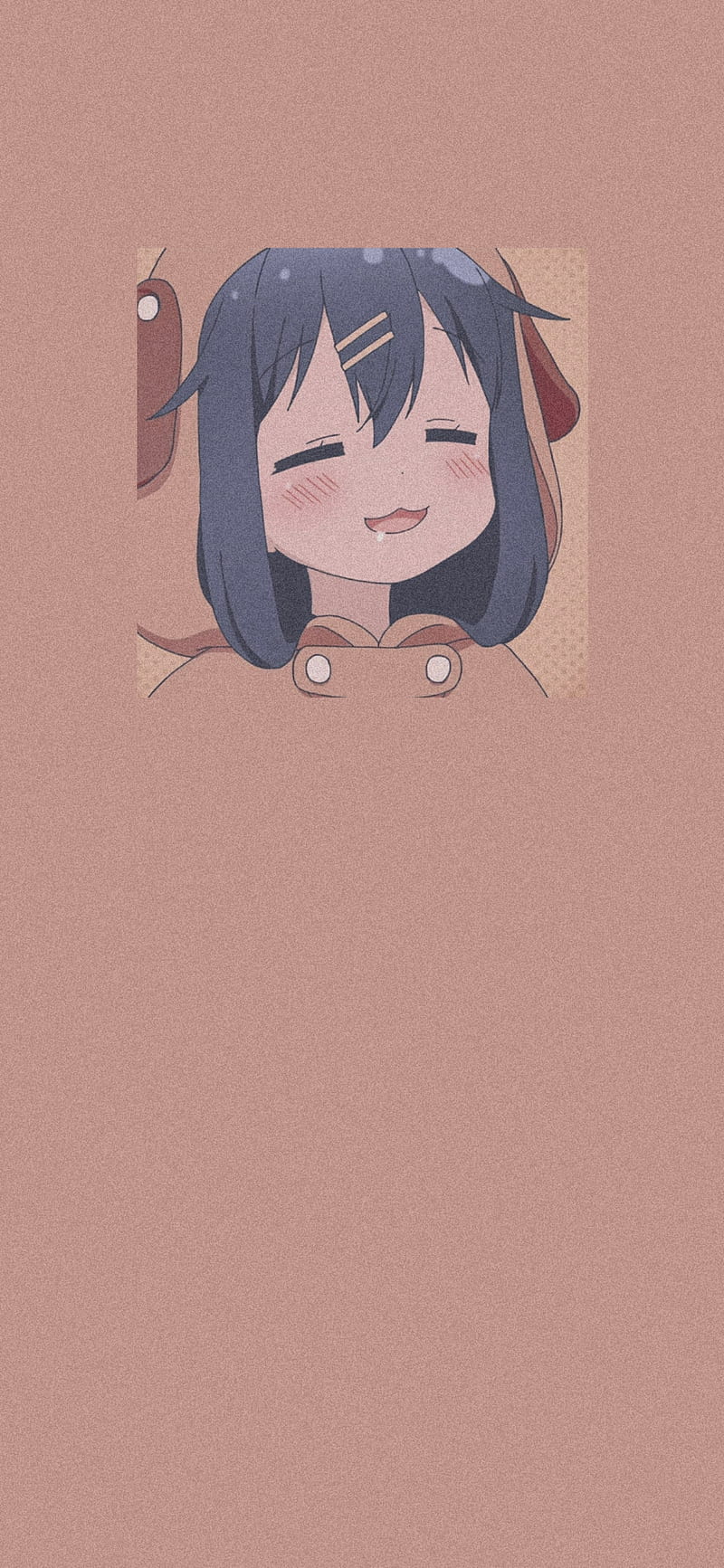Anime girl, bunny hoodie, orange hair, moe, Anime, HD wallpaper | Peakpx