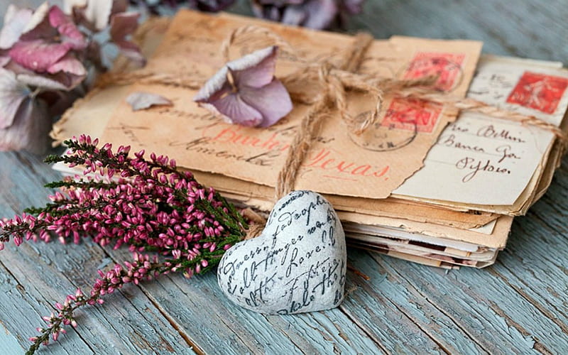 Old Letters, old, stone, letters, heart, HD wallpaper