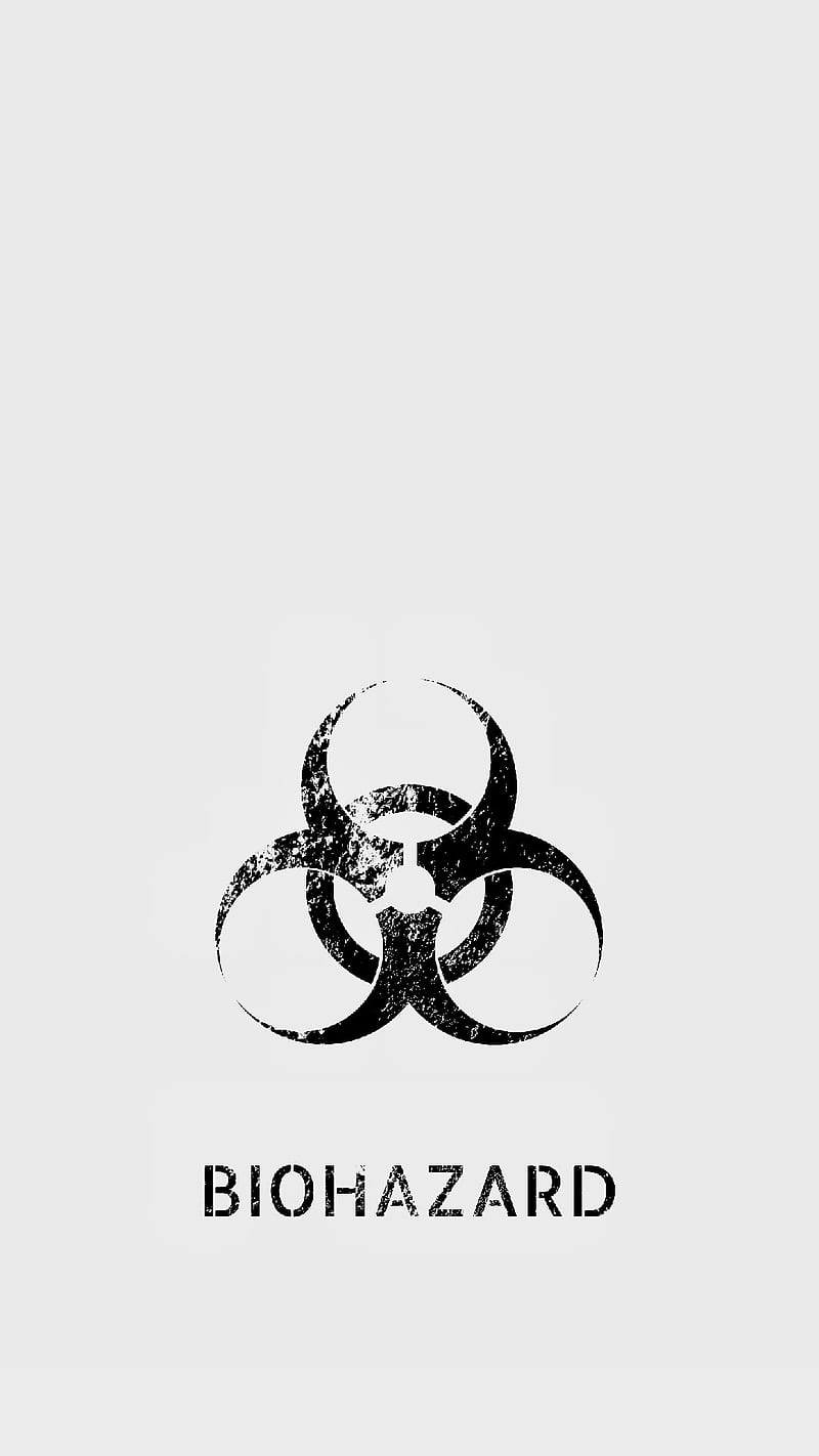 Biohazard, symbol, logo, HD phone wallpaper