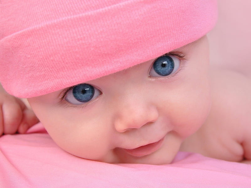 New Year Is a Baby ~, pretty, magic child, cookie, love, siempre, beauty,  pink, HD wallpaper | Peakpx