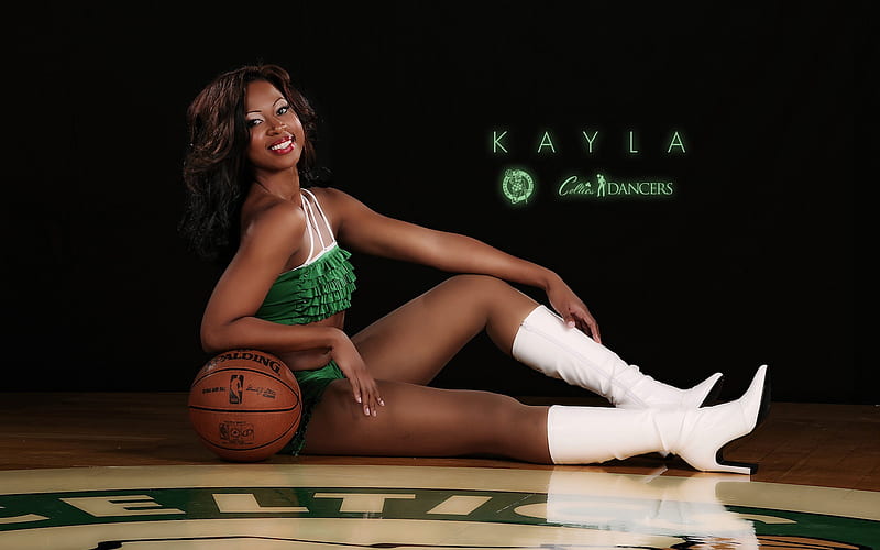 Kayla-Boston Celtics 2011-2012 season beautiful Dancers, HD wallpaper