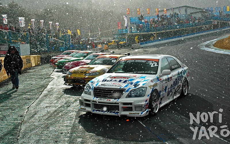 Tuning, Snow, Race Car, Race Track, Vehicles, HD wallpaper