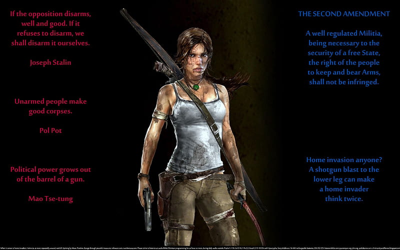 Tomb Raider Now, peace of mind, christian, video games, religious, tomb raider, women, guns, self-defense without revenge, quotes, rights, obligation, duty, female, security, dom, sexy, protection for loved ones, cool, responsibilities, sayings, safety first, wisdom, HD wallpaper