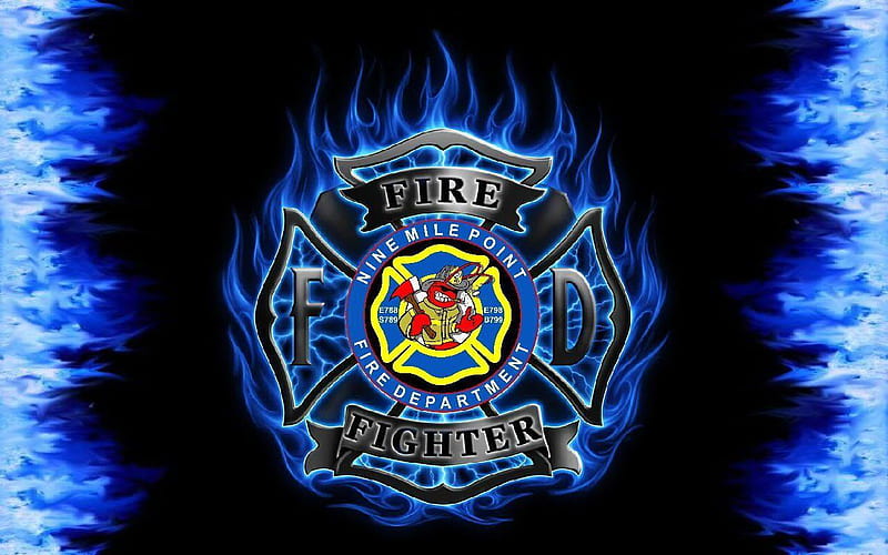 Firefighter, Cool Firefighter, HD wallpaper
