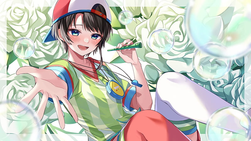 Anime, Virtual Youtuber, Oozora Subaru , Hololive, HD wallpaper