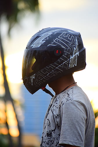 Helmet best sale riding bike