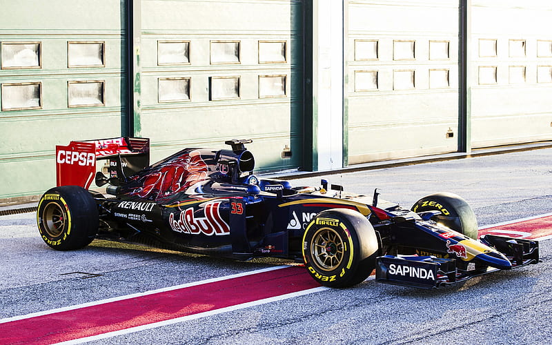 2015 Toro Rosso STR10, Formula 1, Open Top, Race Car, Turbo, V6, HD wallpaper