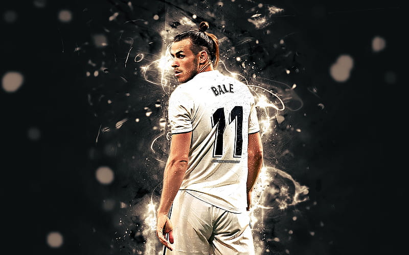 Gareth Bale, welsh footballer, Real Madrid FC, Bale, soccer, fan art, La Liga, Galacticos, HD wallpaper