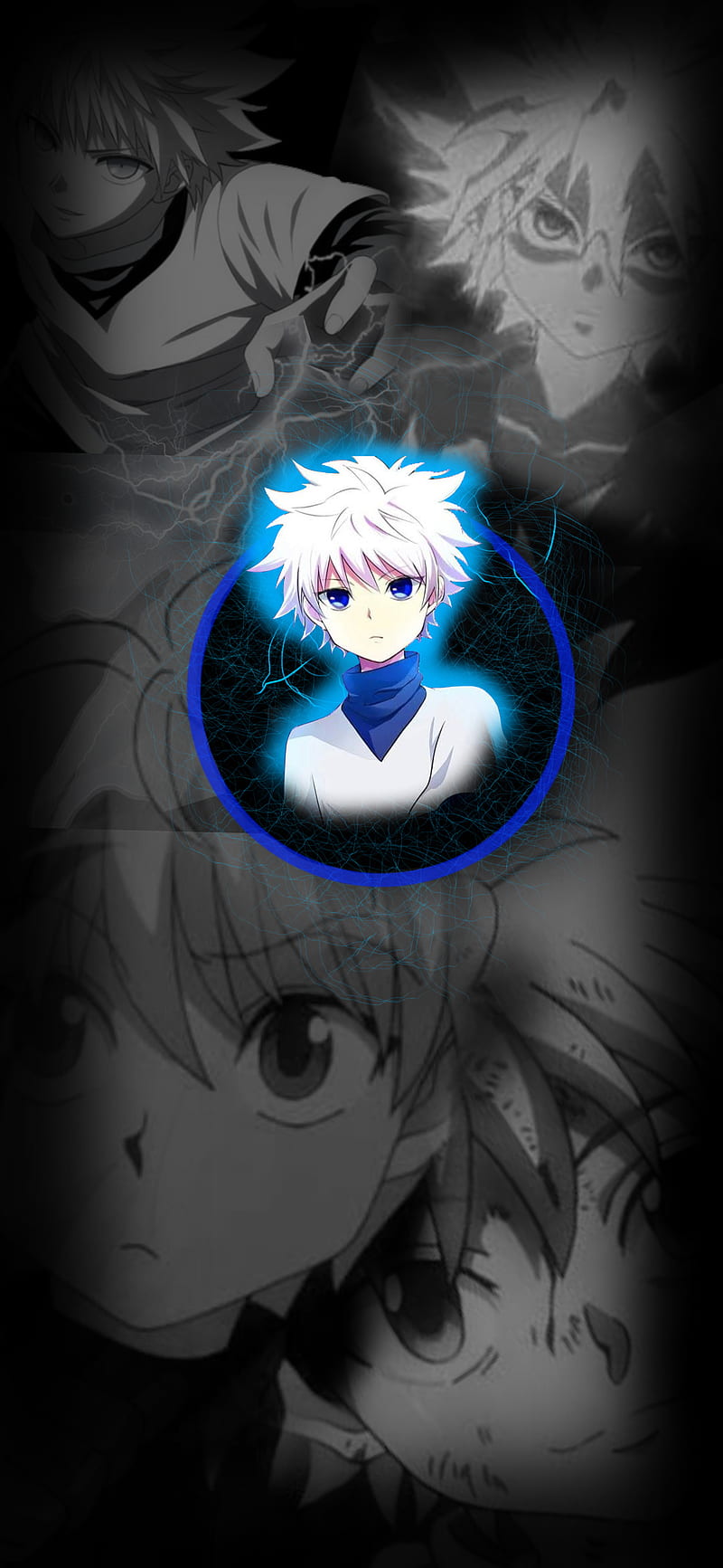 Do you think games are silly things? — quick godspeed killua paintover.  speedpaint