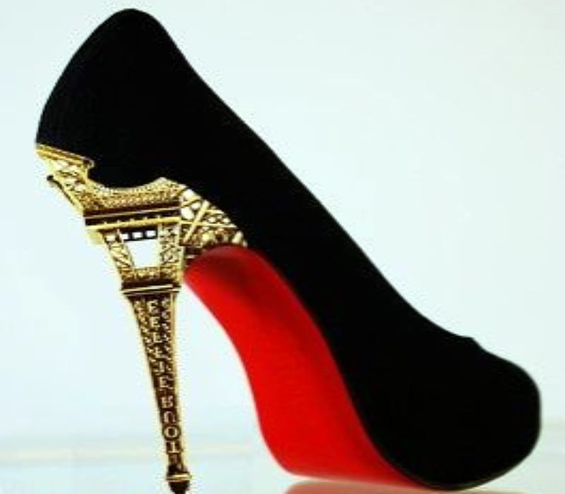 Christian Louboutin Shoes, Christian, Red, Black, Louboutin, Shoes, Heel,  Gold, HD wallpaper | Peakpx