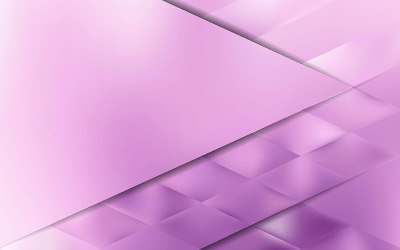 rhombuses, triangles, art purple background, geometry, abstract material, creative, HD wallpaper