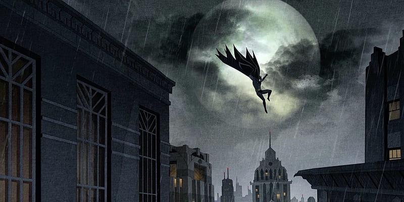 Batman: The Long Halloween, Part One Highlight Its Gritty Noir Influence, Gothic Batman, HD wallpaper