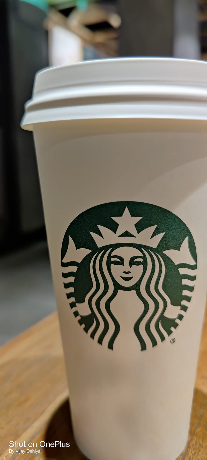 Starbucks, good morning, heart, hot, love, oneplus 8pro, HD phone wallpaper