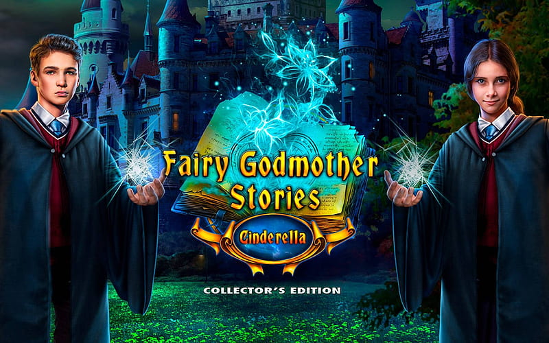 Fairy Godmother Stories - Cinderella02, video games, fun, puzzle, hidden object, cool, HD wallpaper