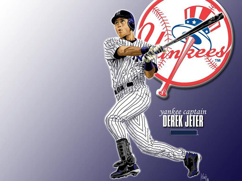 Derek Jeter, baseball, hall of fame, leyend, mlb, yankees, HD phone  wallpaper