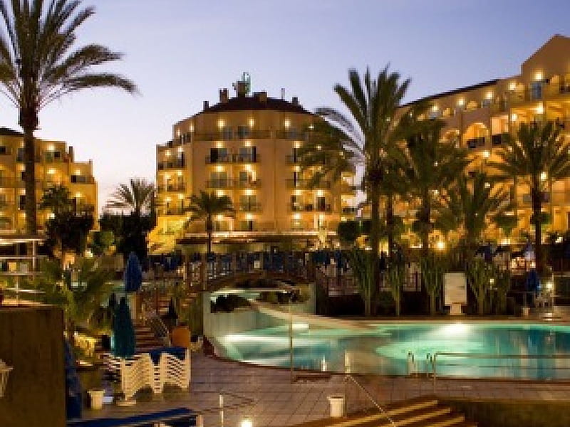 Palmas de Gran Canaria, canaia, hotel, gran, palmas, HD wallpaper