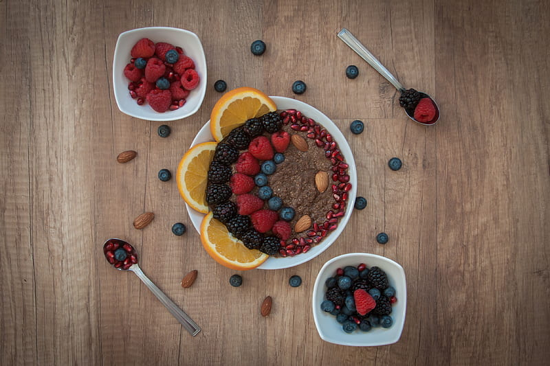 Food, Berry, Quinoa, HD wallpaper