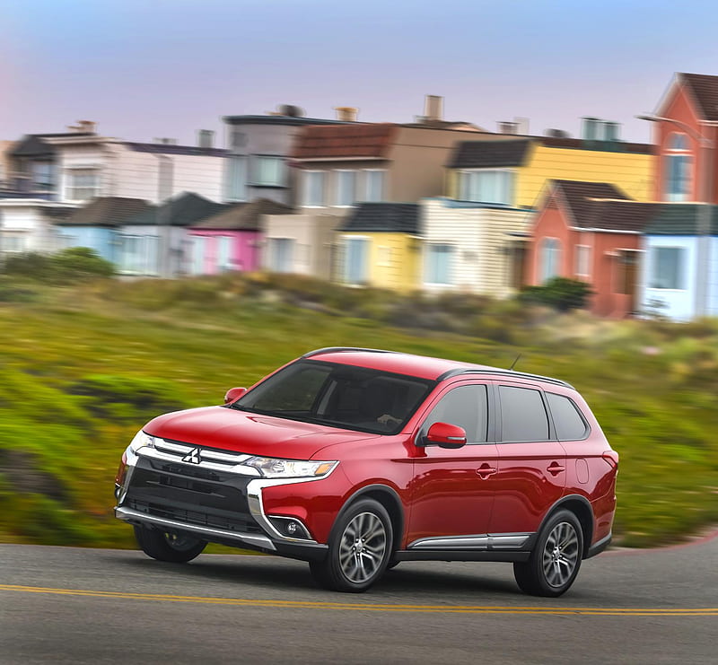 2016 mitsubishi outlander suv, car, HD wallpaper | Peakpx