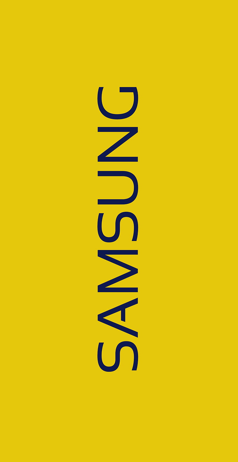 Yellow, amoled, samsung, HD phone wallpaper | Peakpx