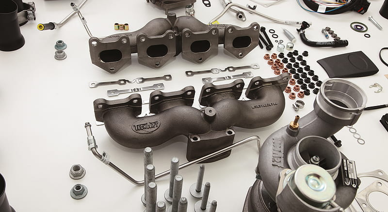 TECHART Magnum based on Porsche Cayenne Turbo (2013) Engine Parts - Detail , car, HD wallpaper
